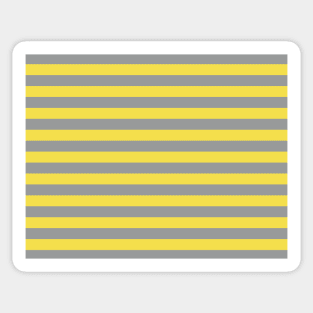 Stripes in the new colors of the year 2021 Sticker